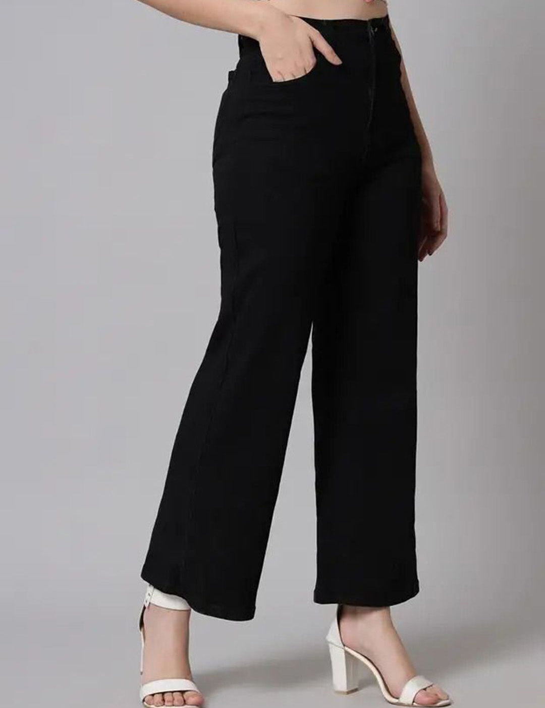 Kotty Women Flared High-Rise Stretchable Jeans