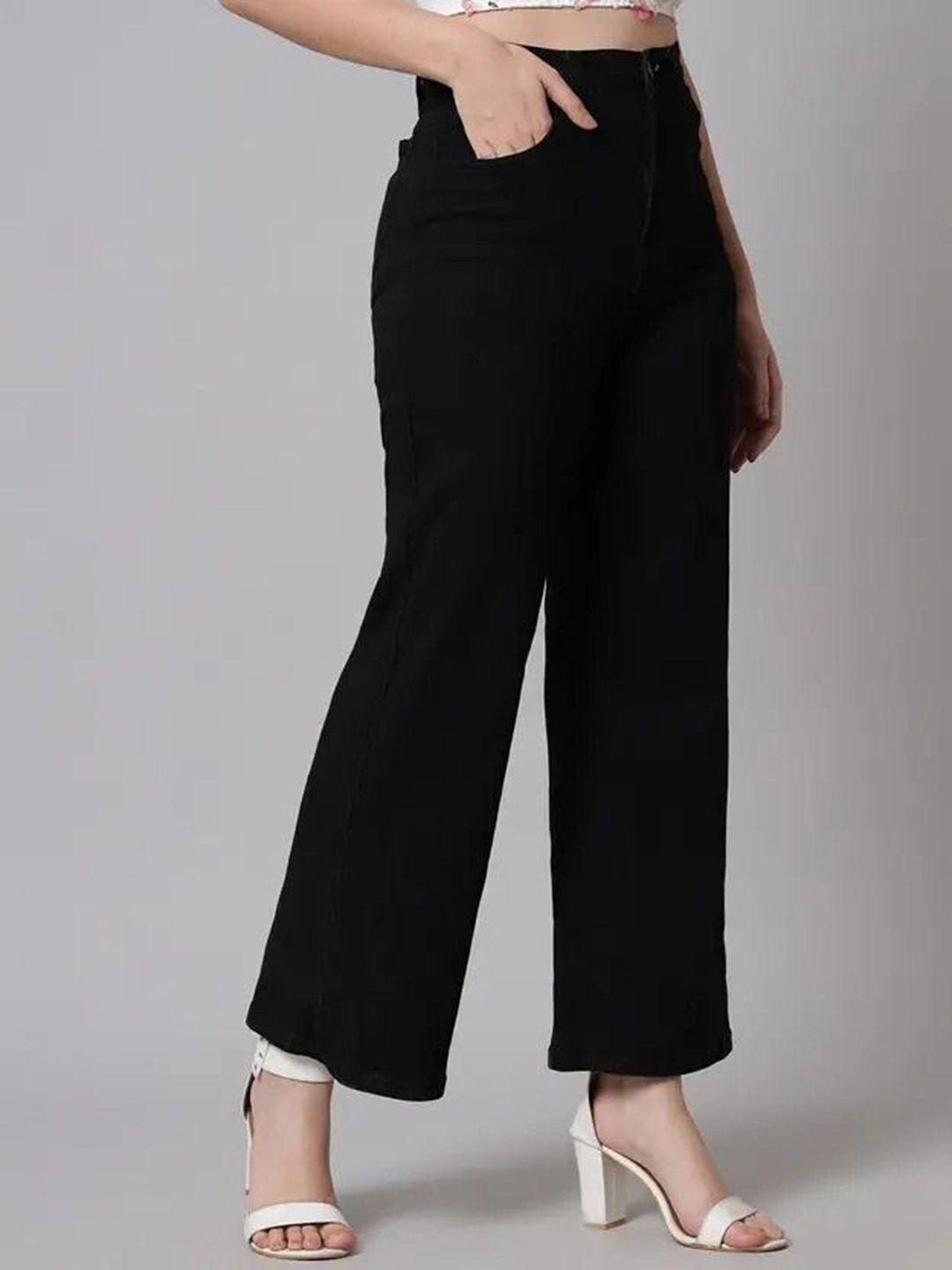 Kotty Women Flared High-Rise Stretchable Jeans