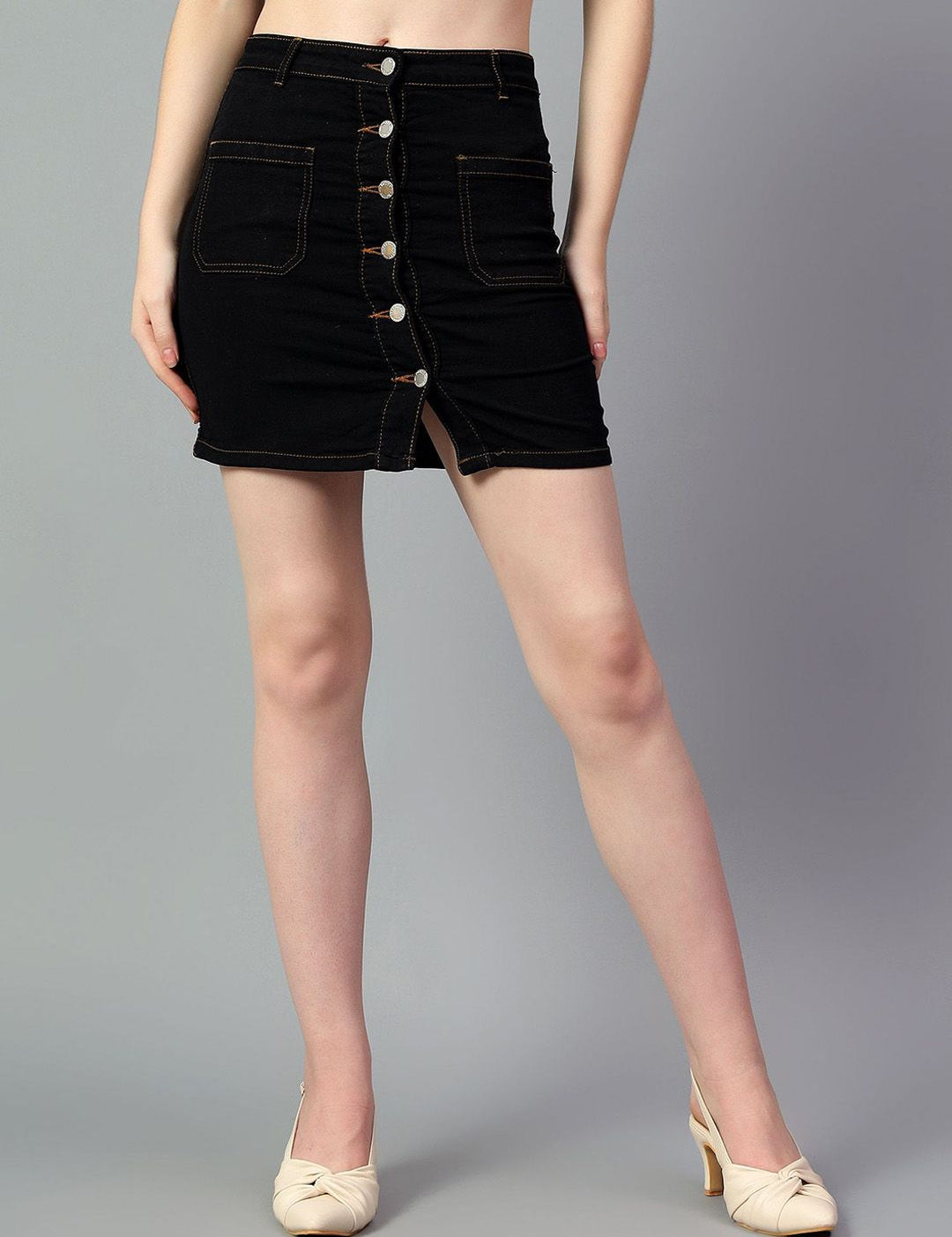  Kotty Pencil Above Knee Skirts