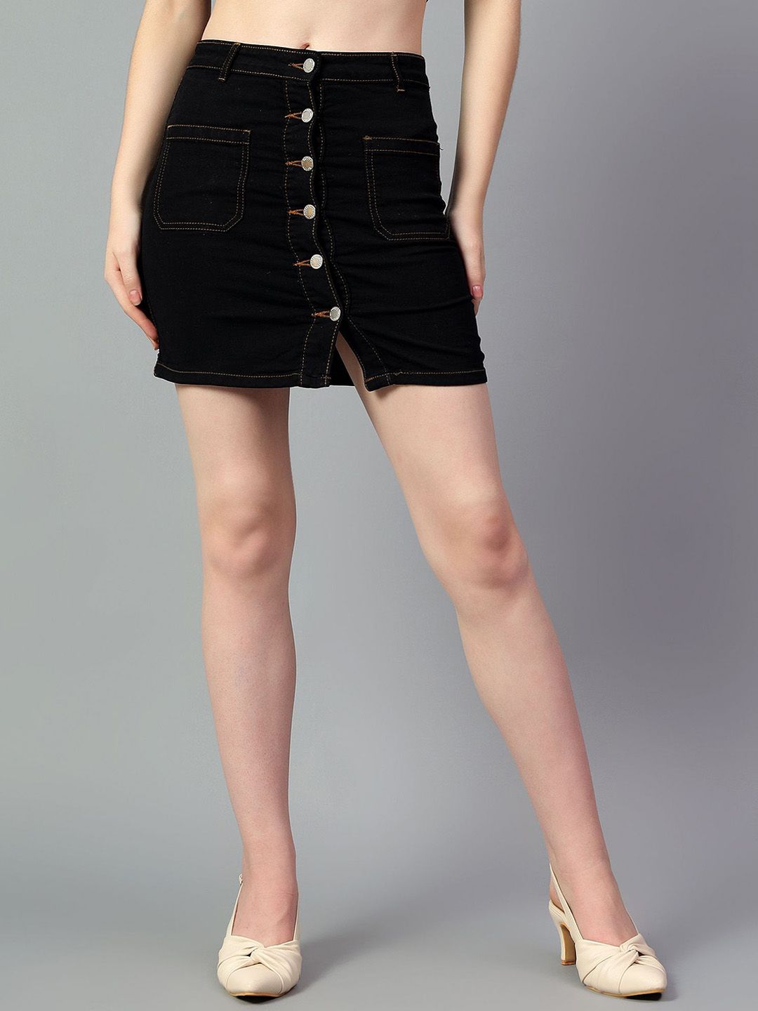  Kotty Pencil Above Knee Skirts