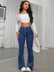 Kotty Women Bootcut Mid-Rise Stretchable Jeans