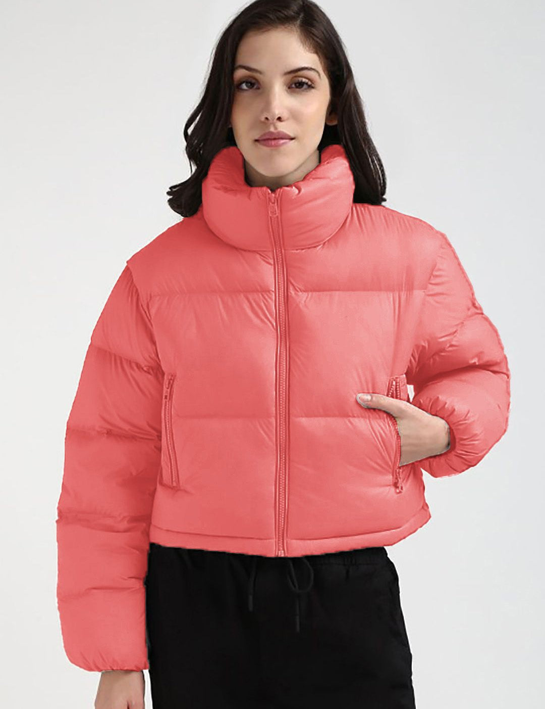 Kotty Women Insulator Crop Puffer Jacket