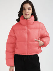 Kotty Women Insulator Crop Puffer Jacket