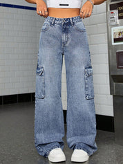 Kotty Women Straight Fit High-Rise Stretchable Jeans