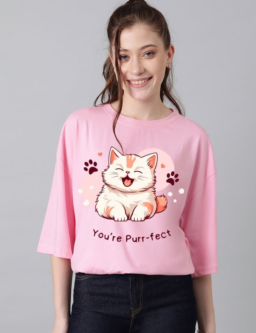 Kotty Women Printed T-shirt