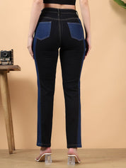 Kotty Women Skinny Fit High-Rise Printed Stretchable Jeans