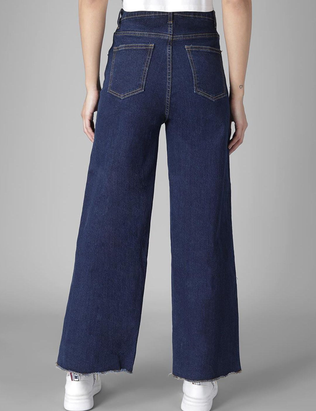 Kotty Women Pack Of 2 Flared High-Rise Dark Shade Stretchable Jeans