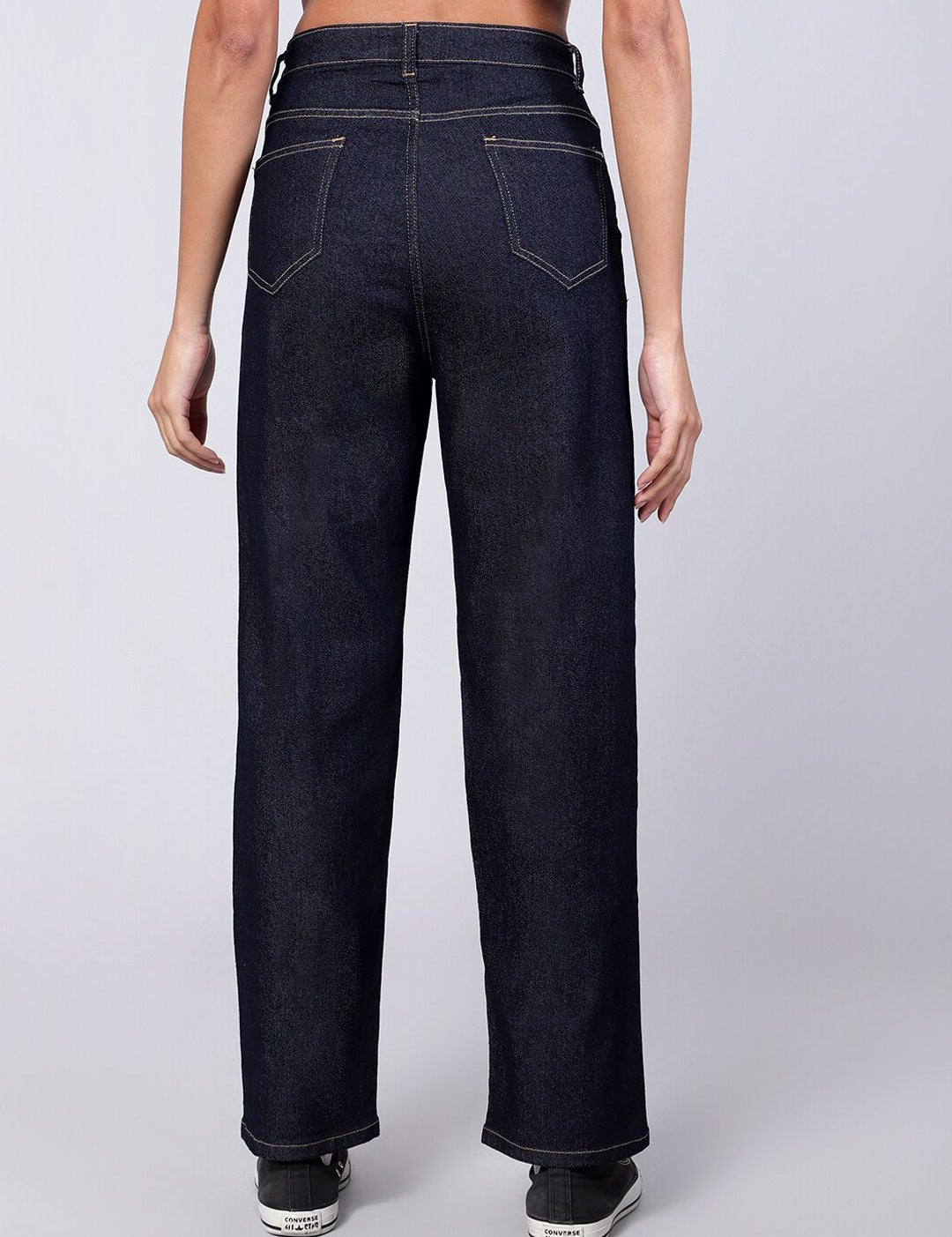 Kotty Women Jean Relaxed Fit High-Rise Jeans