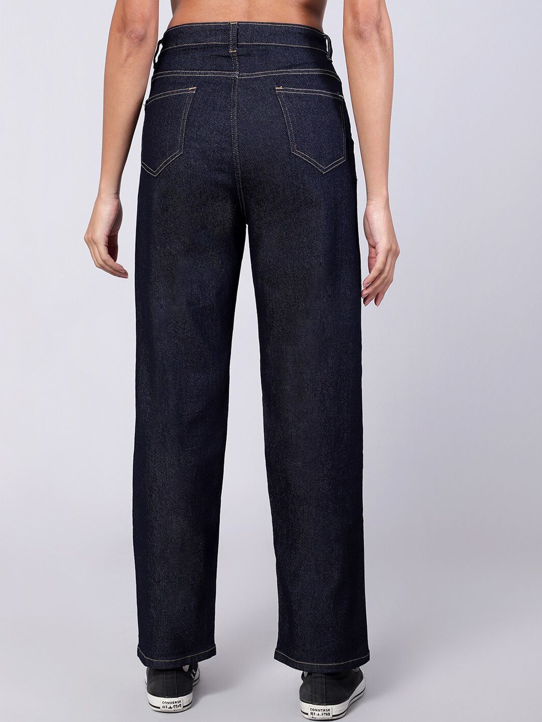 Kotty Women Jean Relaxed Fit High-Rise Jeans