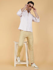 Kotty Men Relaxed Spread Collar Graphic Printed Casual Shirt