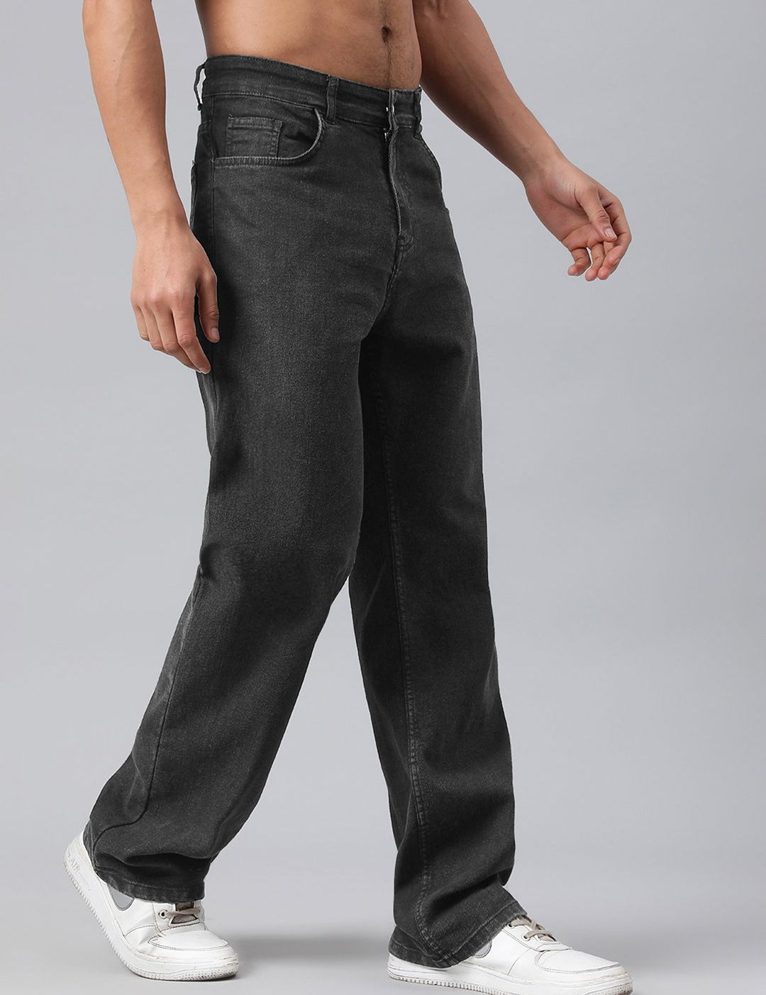 Kotty Men Jean Wide Leg Stretchable Jeans