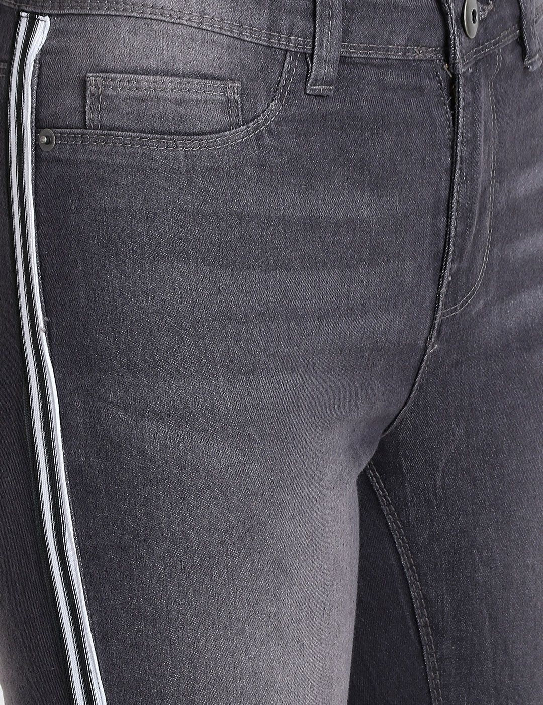 Kotty Women Black Skinny Fit High-Rise Clean Look Jeans