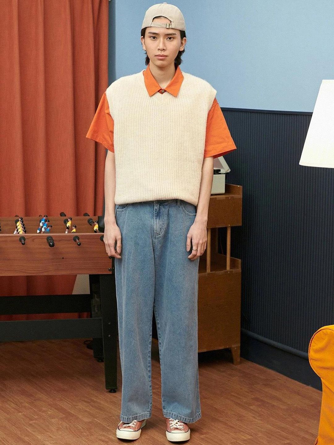 Kotty Men Jean Low-Rise Clean Look Stretchable Jeans