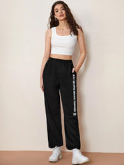 Kotty Women Typography Printed Joggers