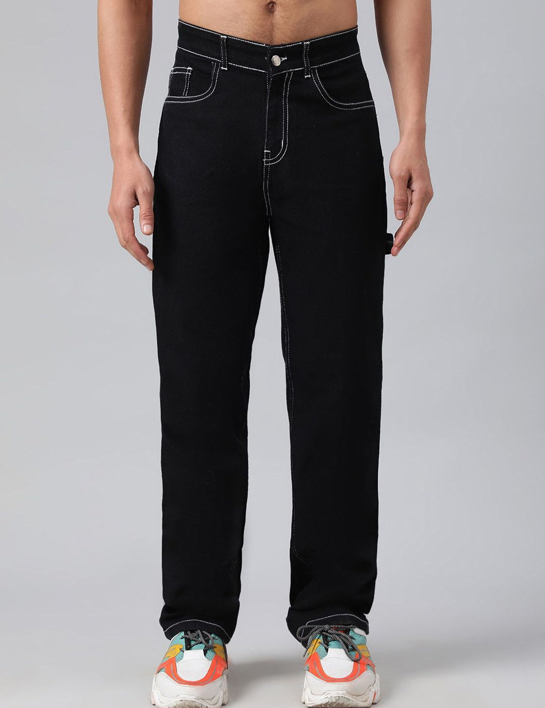 Kotty Men Regular Fit Low-Rise Stretchable Jeans