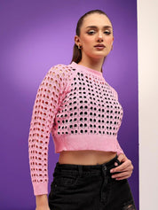 Kotty Women Crop Pullover