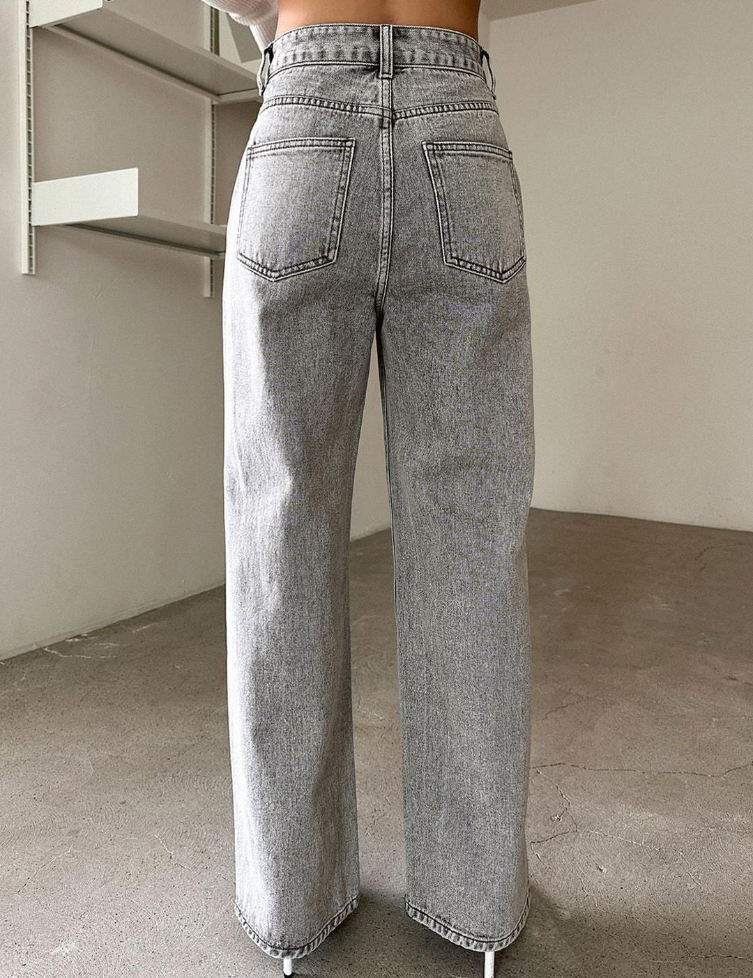 Kotty Women High-Rise Clean Look Crinkle Stretchable Jeans