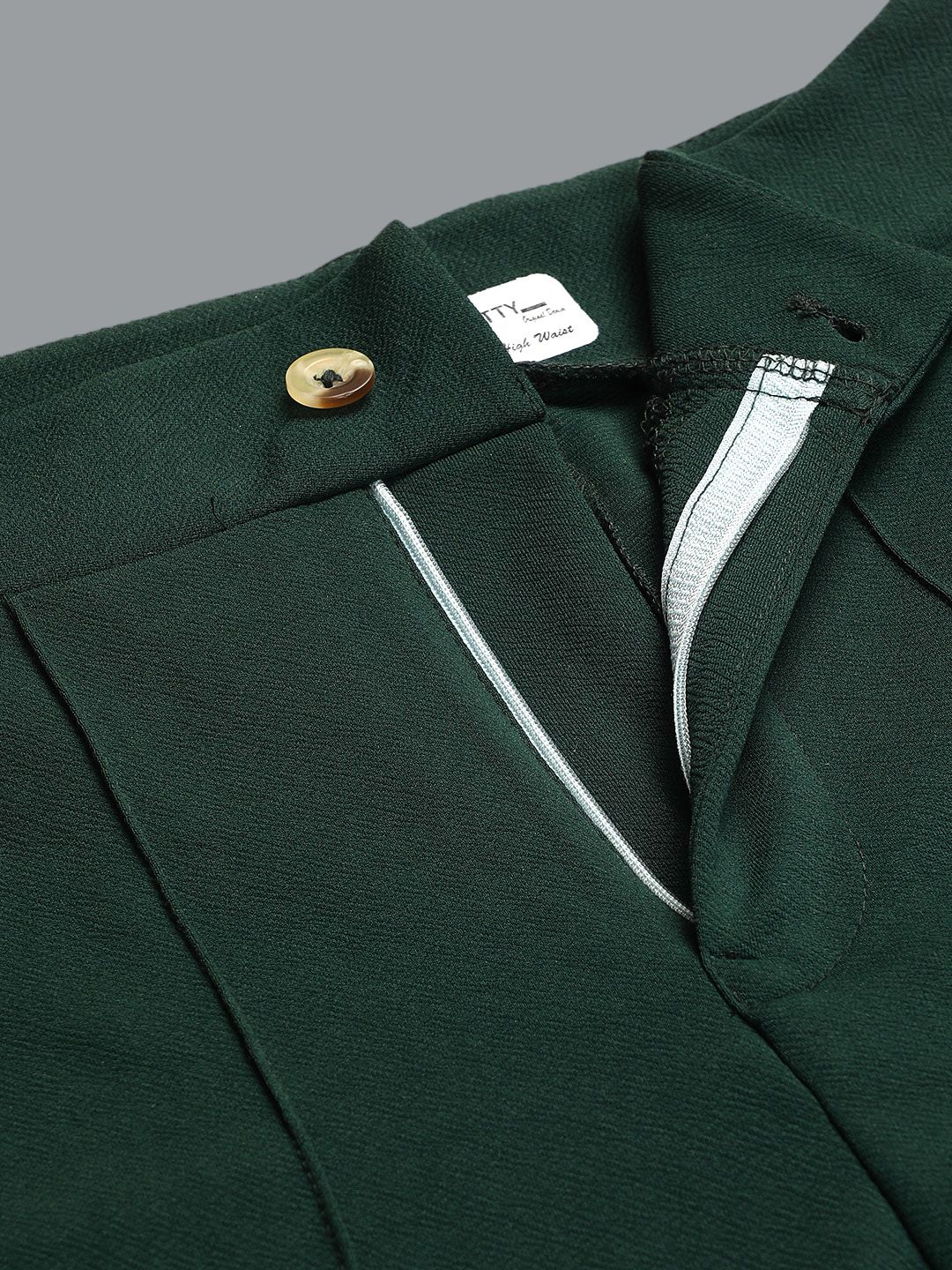 KOTTY BIZwear Women Pack Of 2 Straight Fit High-Rise Easy Wash Pleated Parallel Trousers