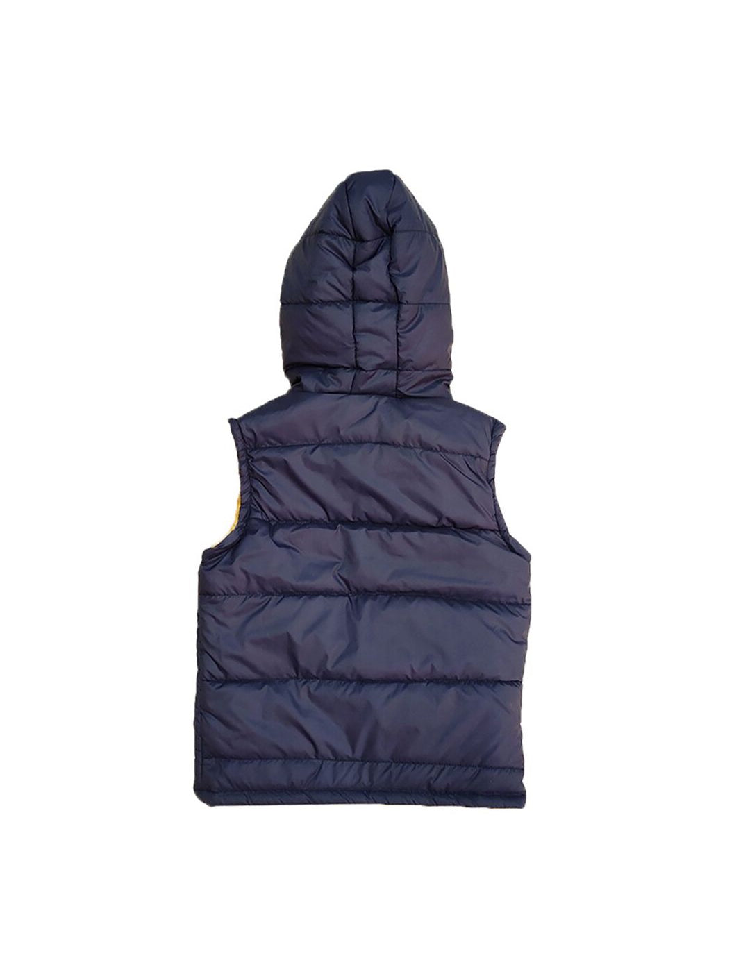 Kotty Boys Navy Blue Reversible Puffer Jacket