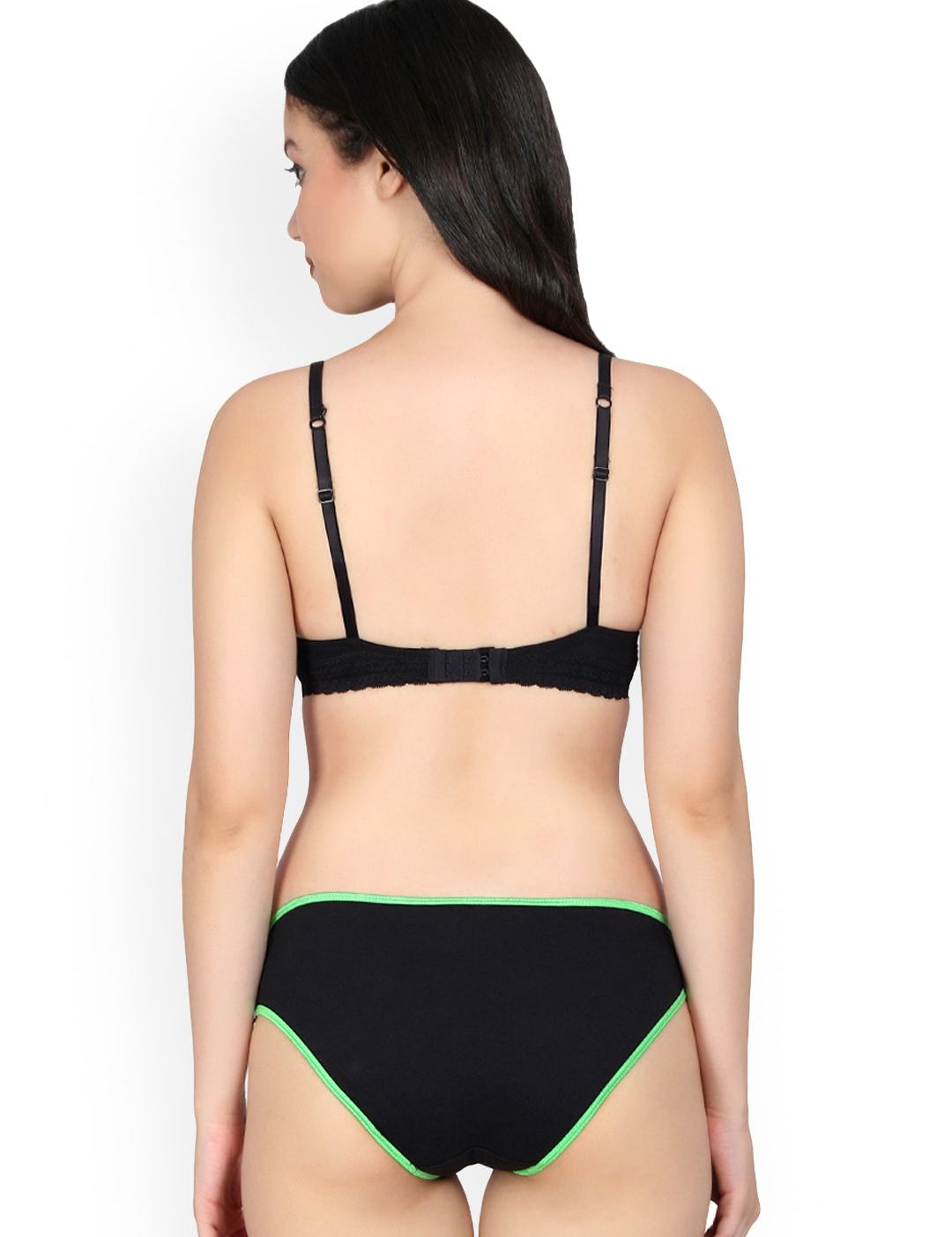 Kotty Women Black Lingerie Set KTTIW79-Black