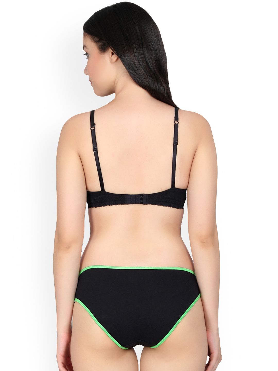 Kotty Women Black Lingerie Set KTTIW79-Black