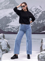 Kotty Women Round Neck Sweatshirt