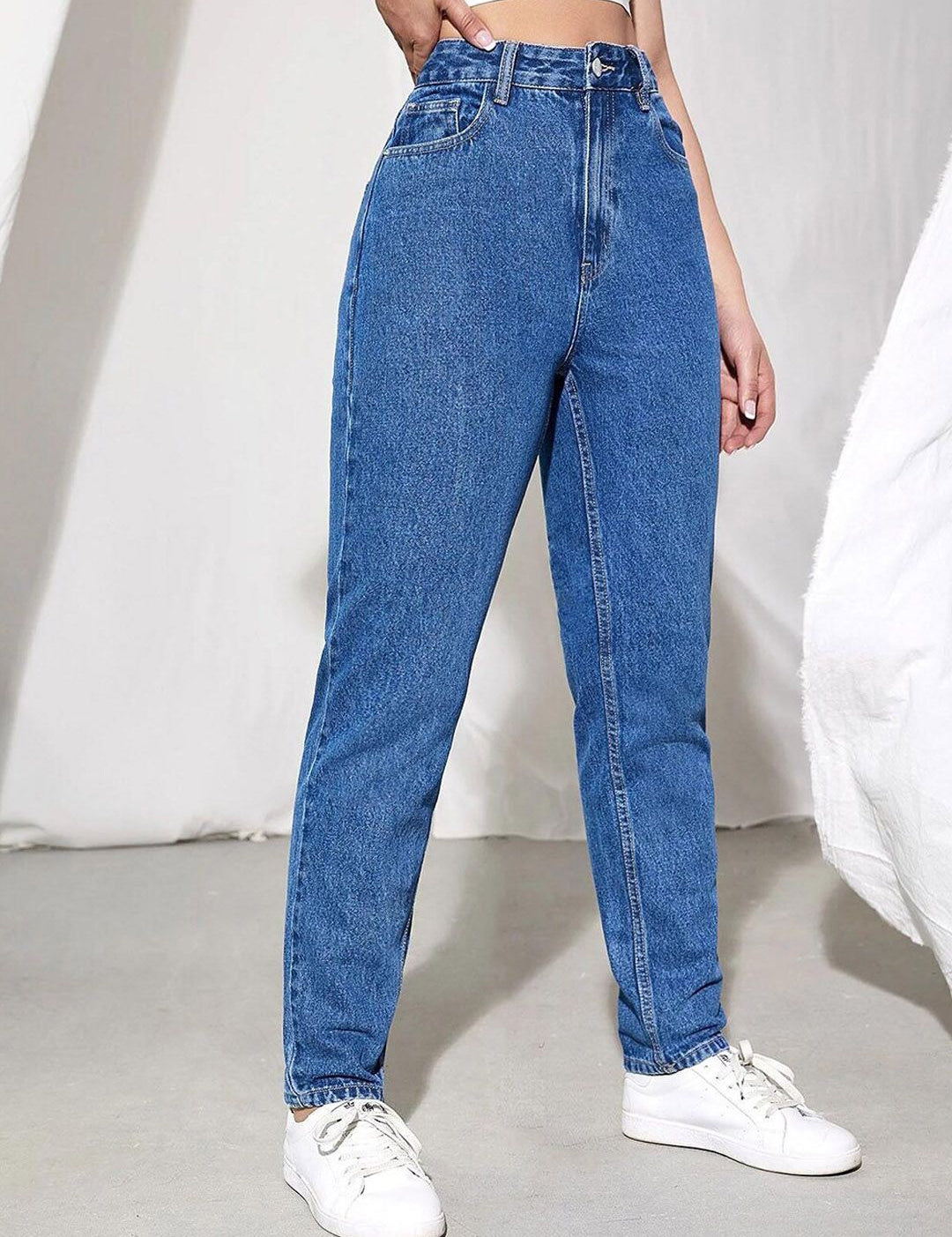 Kotty Women Blue Jean Slim Fit High-Rise Stretchable Jeans