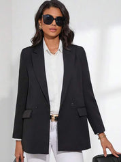 KOTTY BIZwear Double-Breasted Casual Blazer