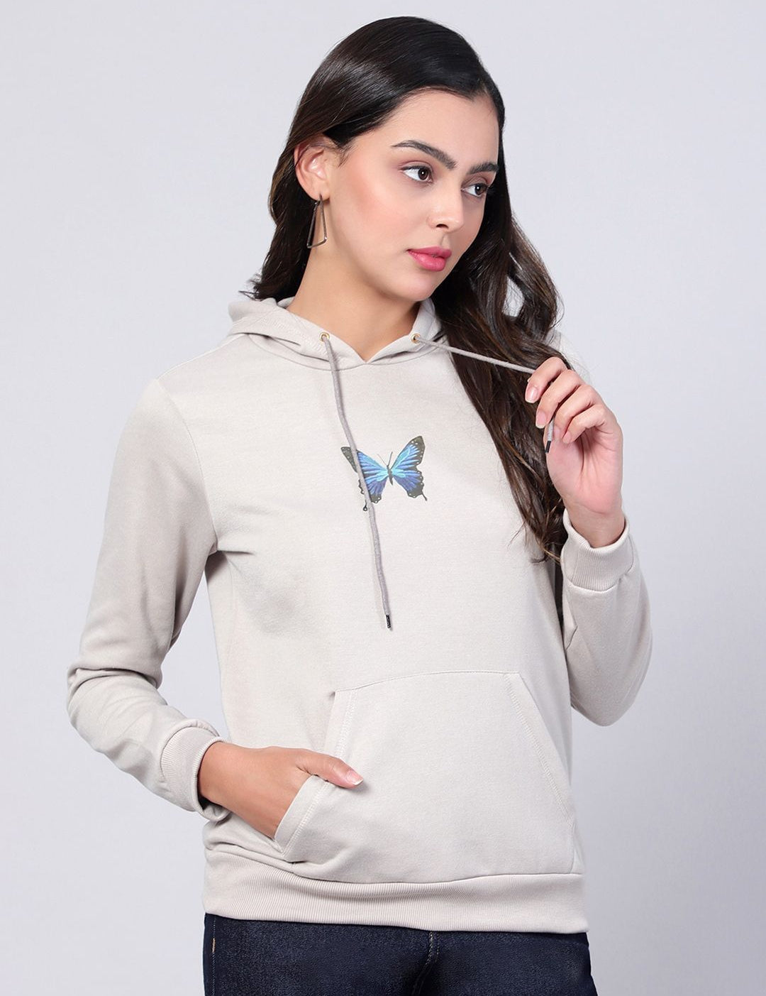 Kotty Hooded Fleece Sweatshirt