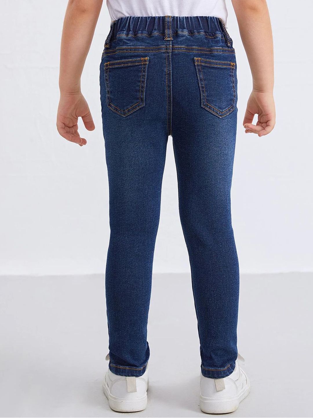 Kotty Girls Jean Skinny Fit Light Fade Cotton  Jeans