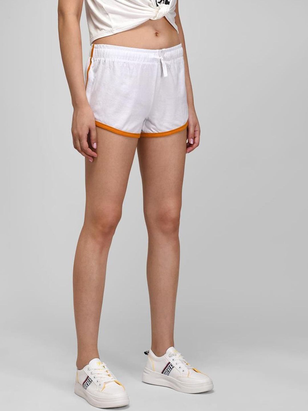 Kotty Women Pack Of 2 Slim Fit Low-Rise Training or Gym Hot Pants