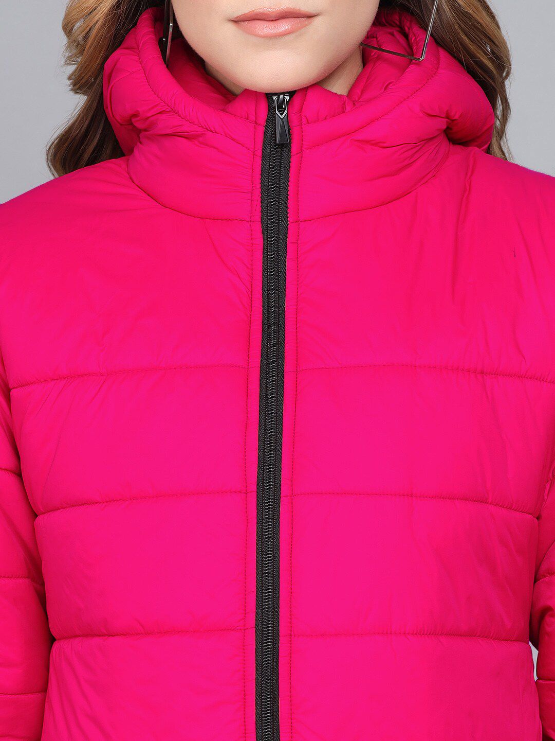 Kotty Women Hooded Longline Puffer Jacket