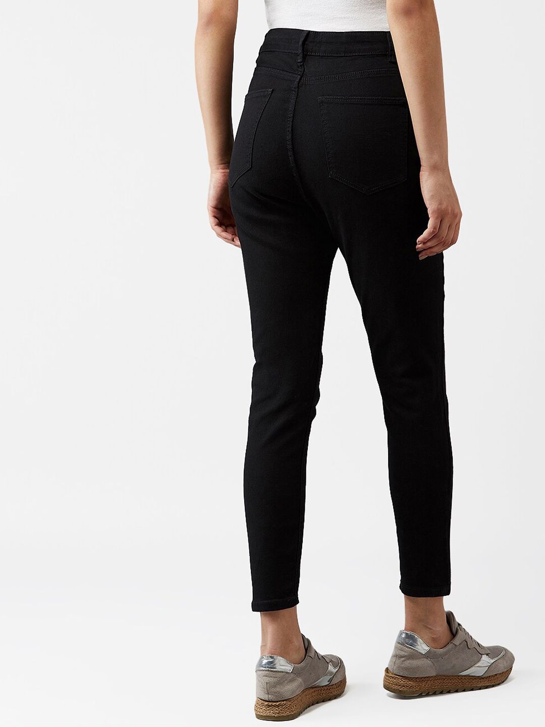 Kotty Women Black Skinny Fit Jeans