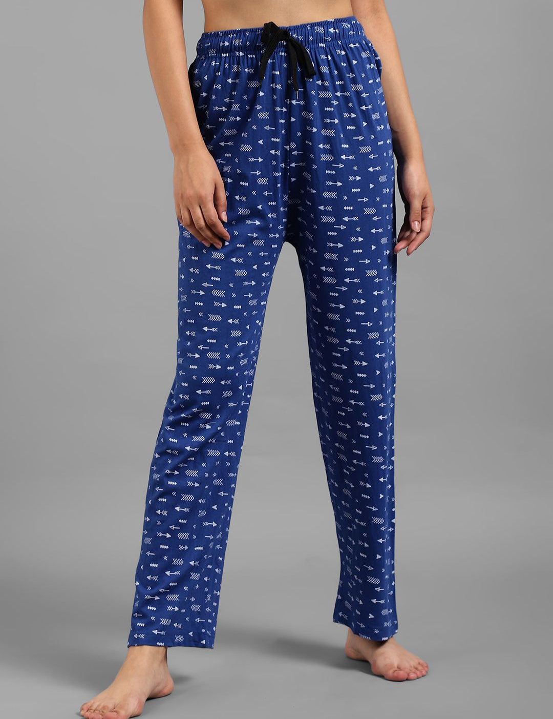 Kotty Women Green Printed Lounge Pants