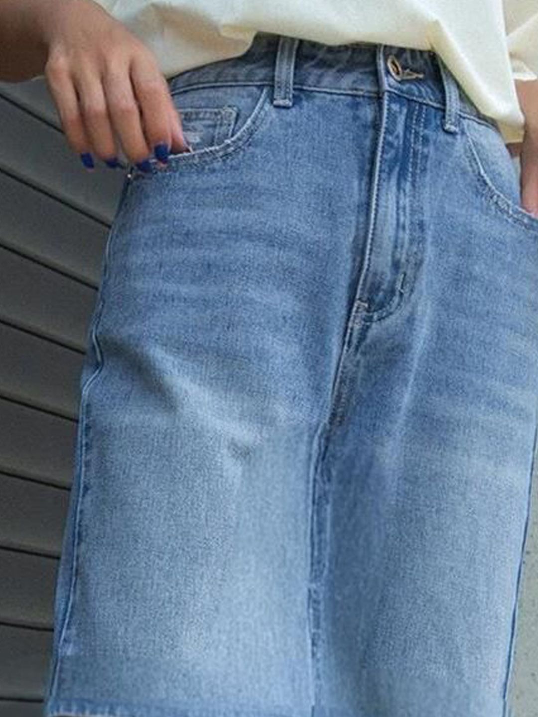 Kotty Women Solid Pencil Above Knee Skirt