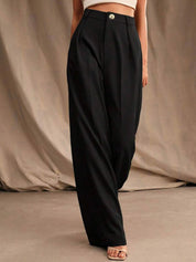 Kotty Women Relaxed High-Rise Trousers