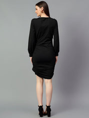 Kotty Bishop Sleeve Sheath Dress
