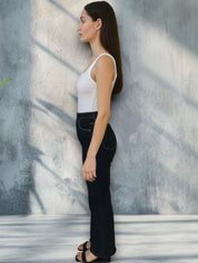 Kotty Women Regular Fit High-Rise Stretchable Boot-Cut Jeans