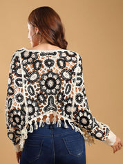 Kotty Women Embellished Cotton Regular Top