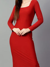 Kotty Women Bodycon Midi Dress