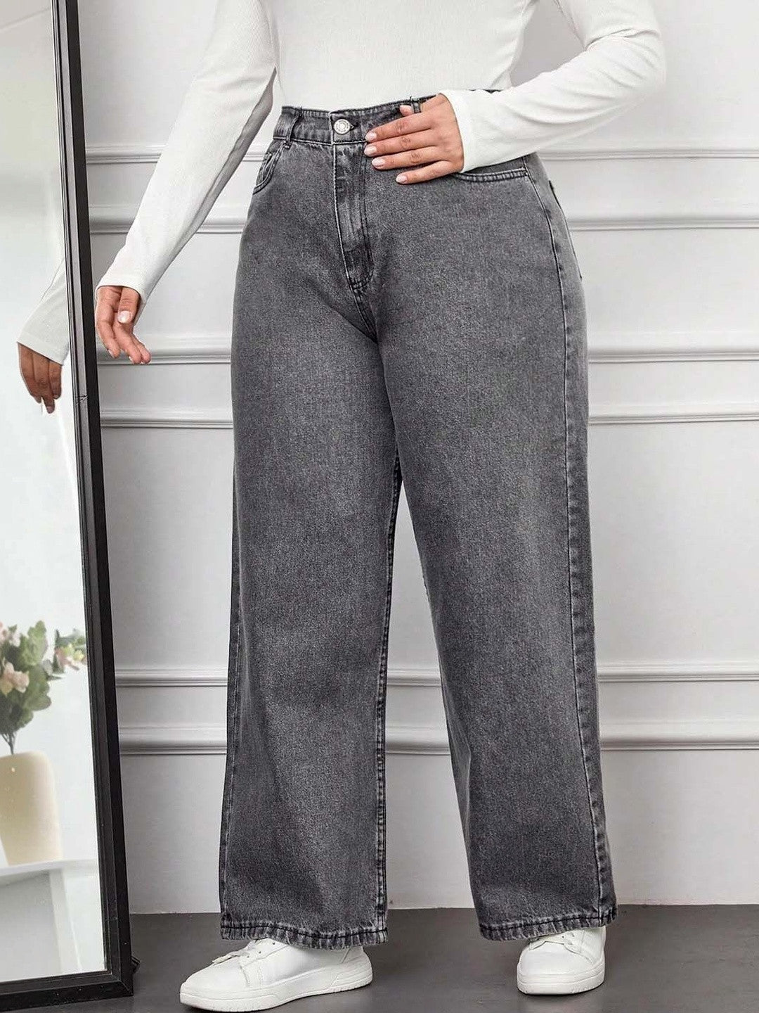 Kotty Women Classic Comfort Fit Casual Jeans