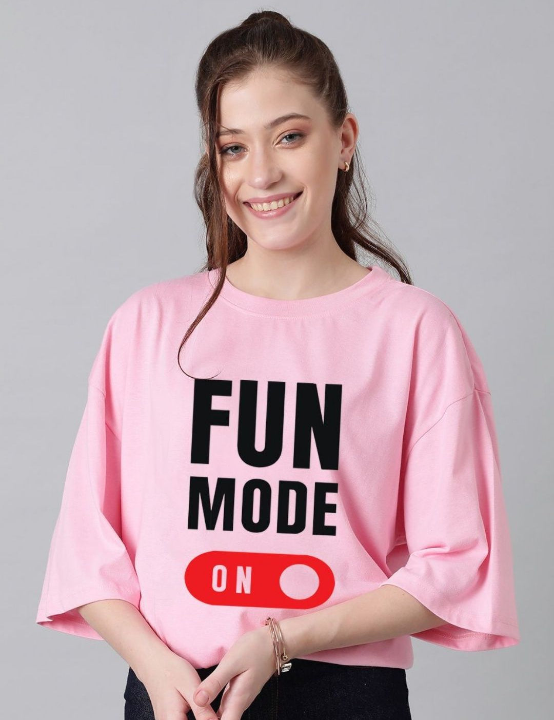 Kotty Women Typography Printed T-shirt