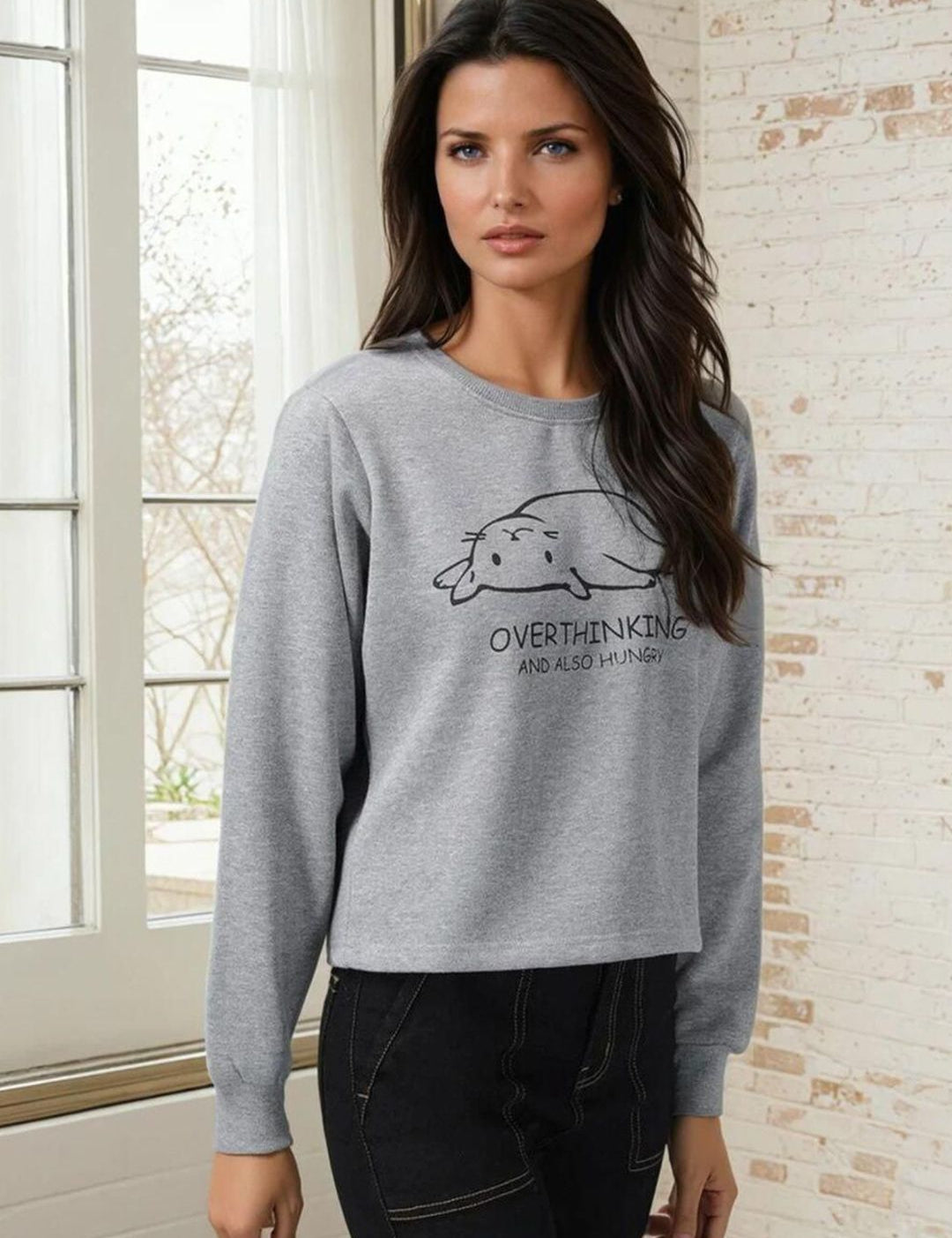 Kotty Women Printed Sweatshirt