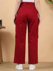 Kotty Women Straight Fit High-Rise Stretchable Jeans