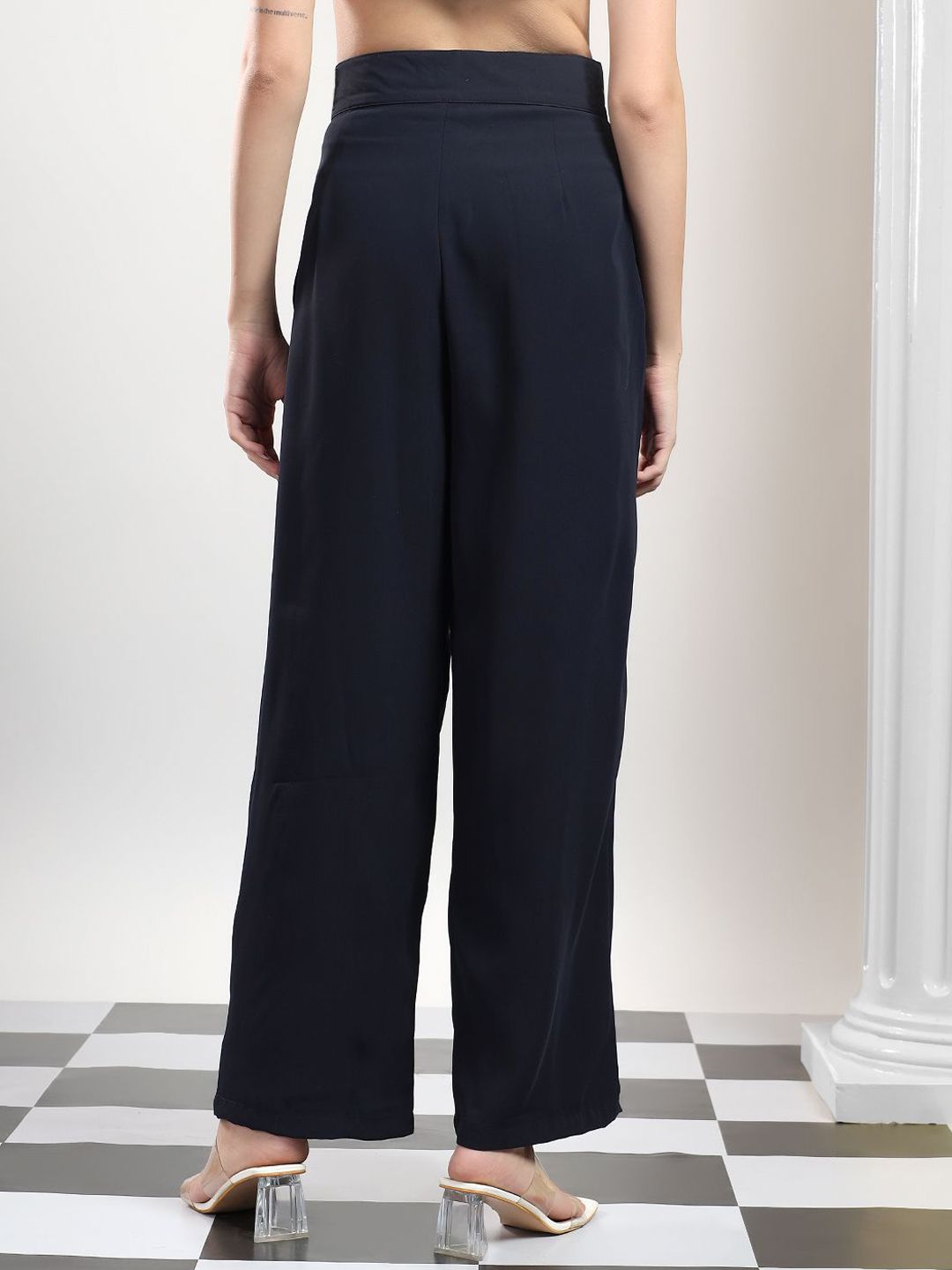 Kotty Women Original Wide Leg High-Rise Trousers