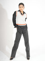 Kotty Women Crop Sweater Vest