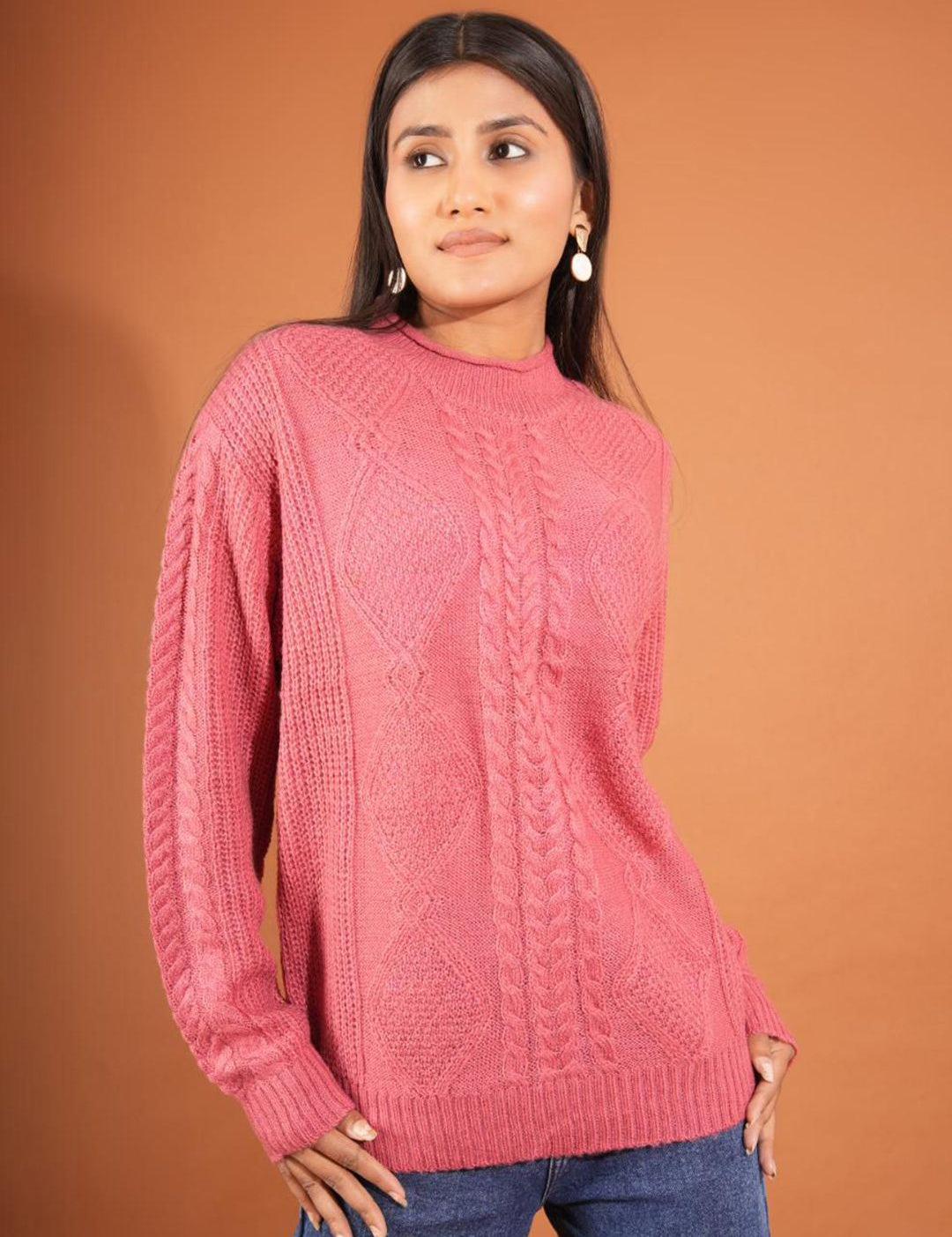 Kotty Women Cable Knit Pullover