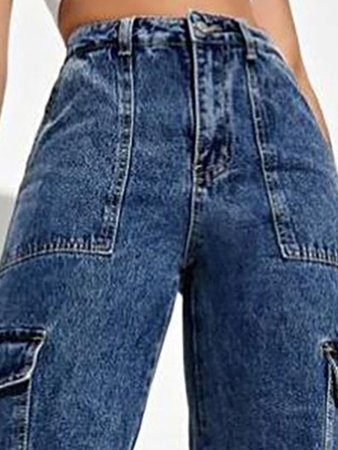 Kotty Women Straight Fit High-Rise Stretchable Jeans
