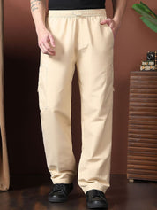 Kotty Men Relaxed Easy Wash Cargos Trousers
