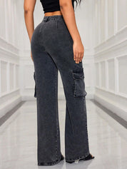 Kotty Women Straight Fit High-Rise Stretchable Jeans